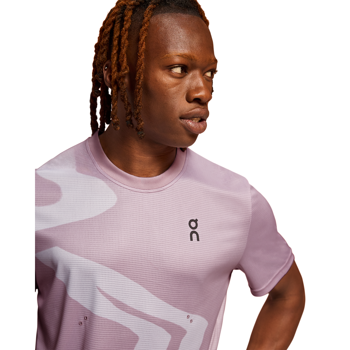 On Pace-T — Mauve — Size Small — Top View