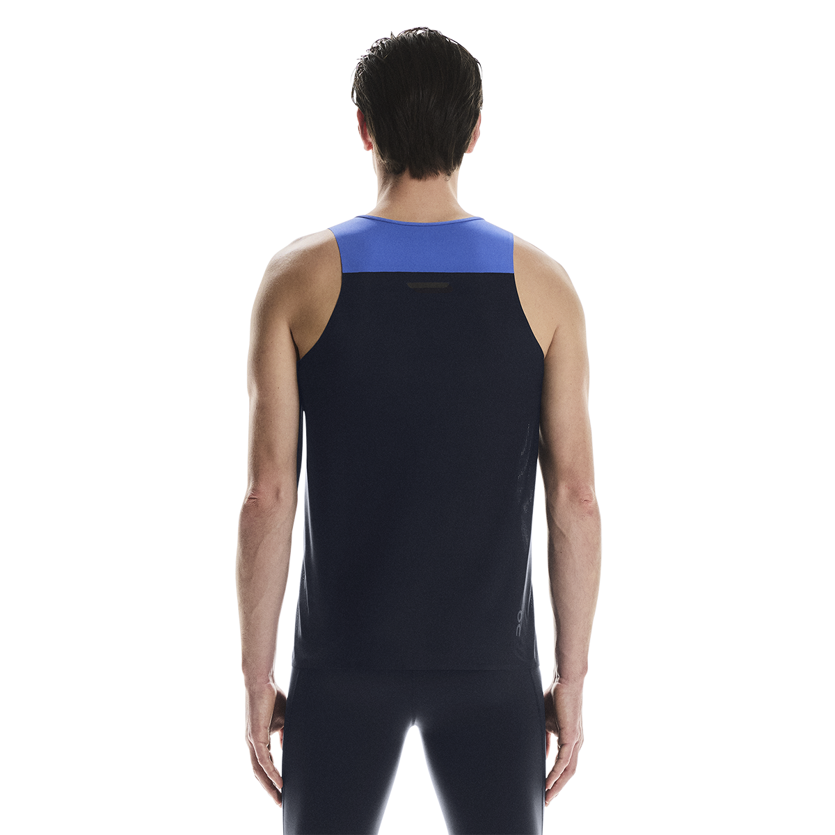ON Performance Tank — Zaffre - Navy — Size XSmall — Back View