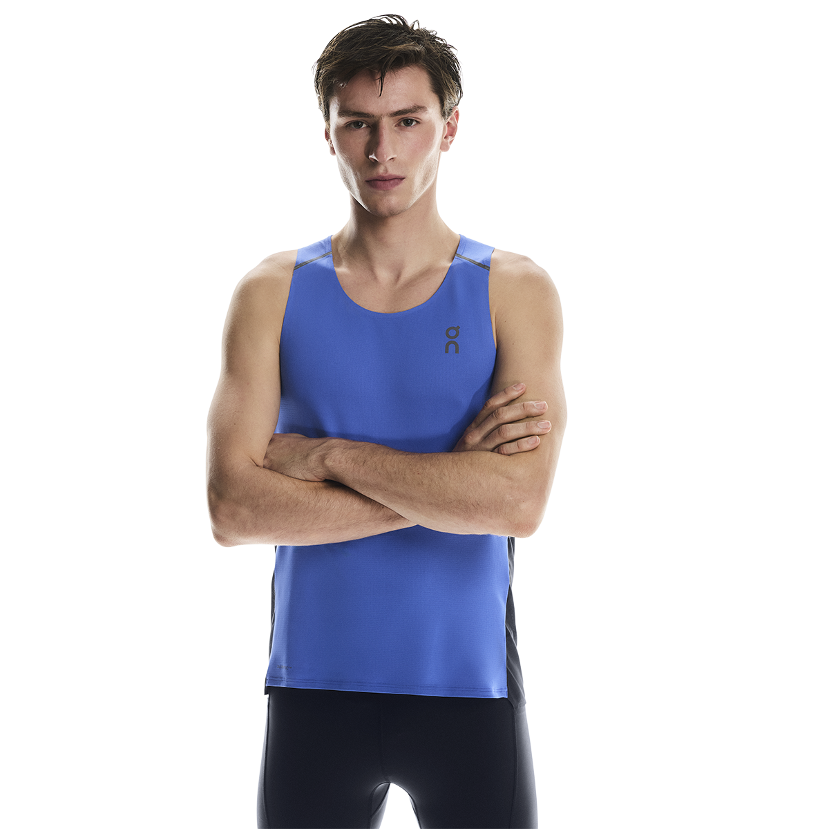 ON Performance Tank — Zaffre - Navy — Size XSmall — Front View