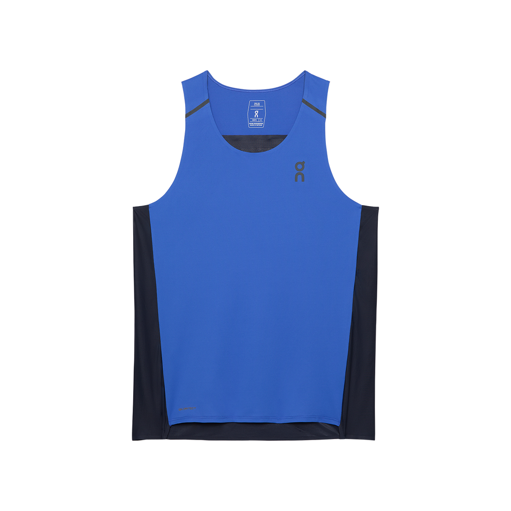 ON Performance Tank — Zaffre - Navy — Size XSmall — Detail View