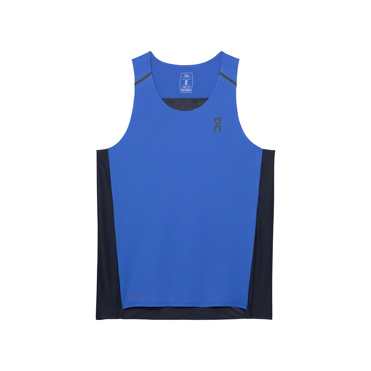 ON Performance Tank — Zaffre - Navy — Size XSmall — Detail View