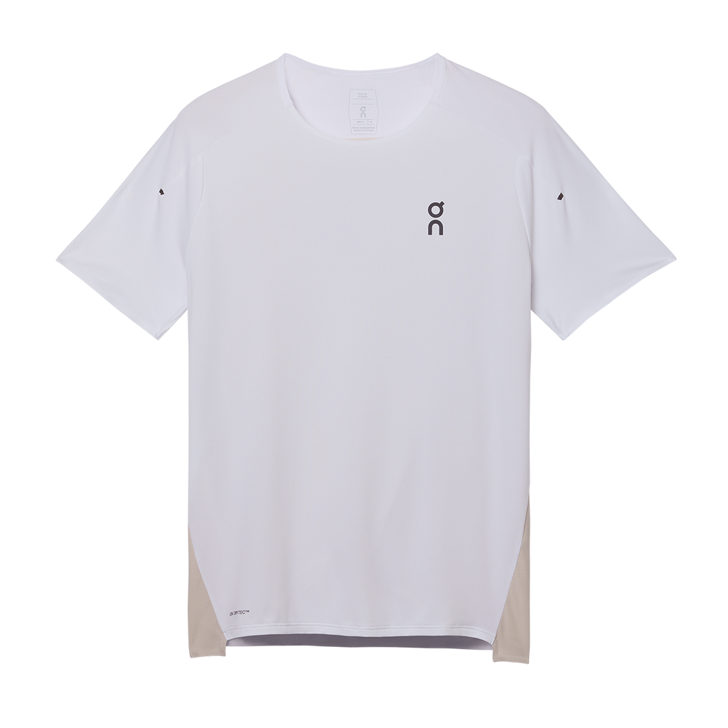 ON Performance-T — White - Silver — Size Small — Detail View
