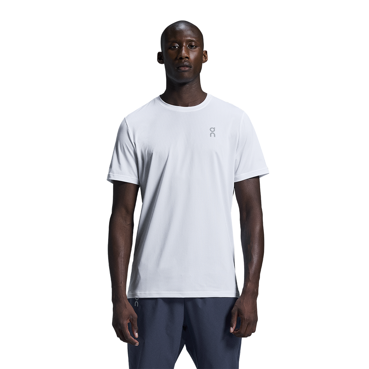 ON Core-T White - White — White - White — Size Large — Front View