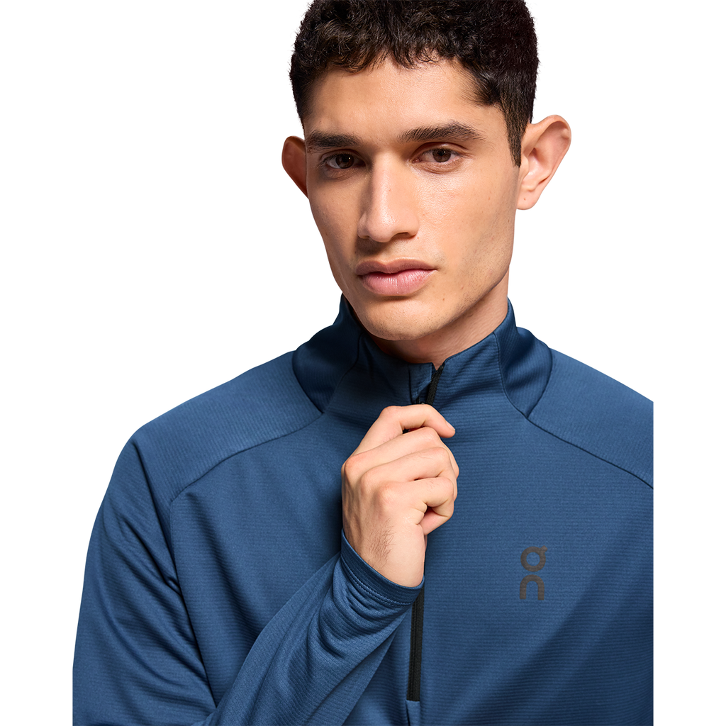 ON Climate Shirt — Denim — Size Small — Top View