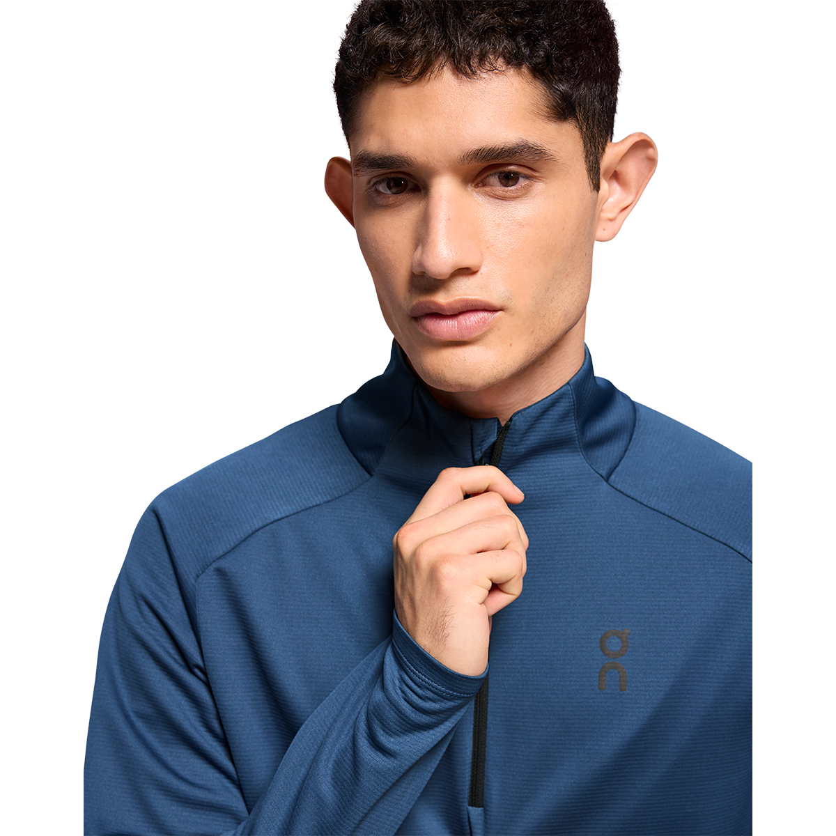 ON Climate Shirt — Denim — Size Small — Top View