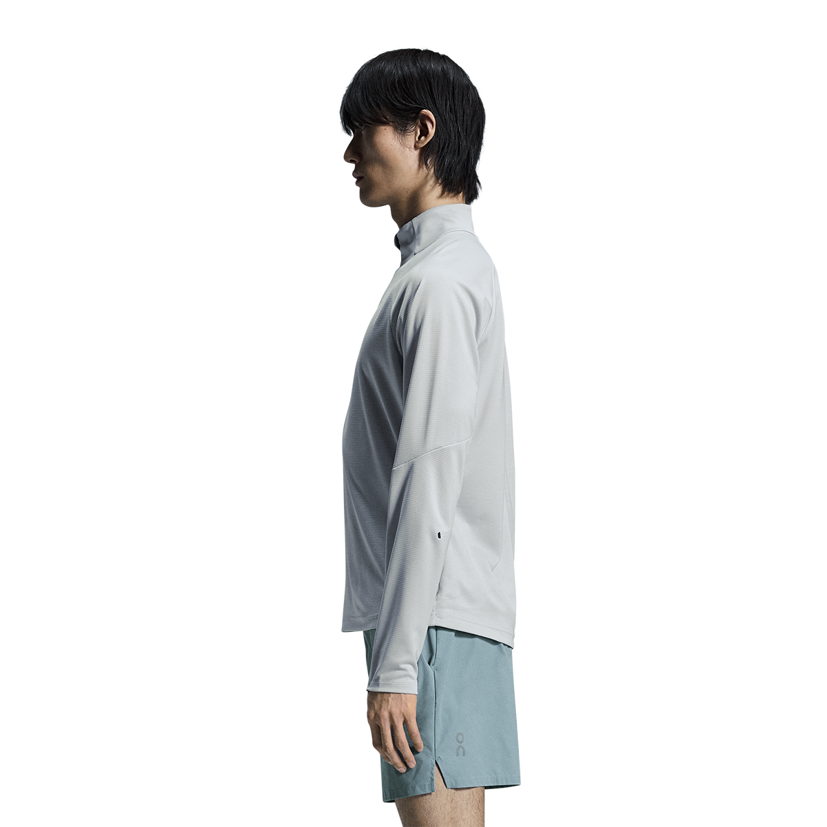 ON Climate Shirt — Glacier — Size Medium — Side View