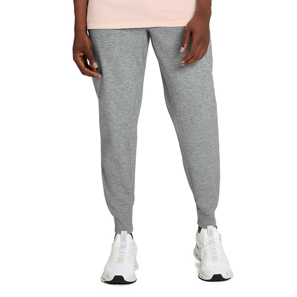 On Sweat Pants — Grey — Size Small — Back View