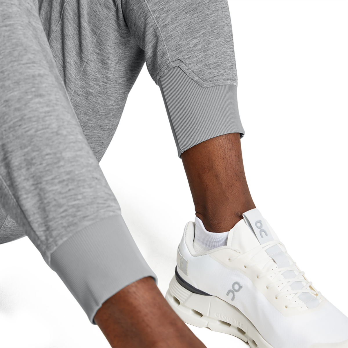 On Sweat Pants — Grey — Size Small — Lifestyle View