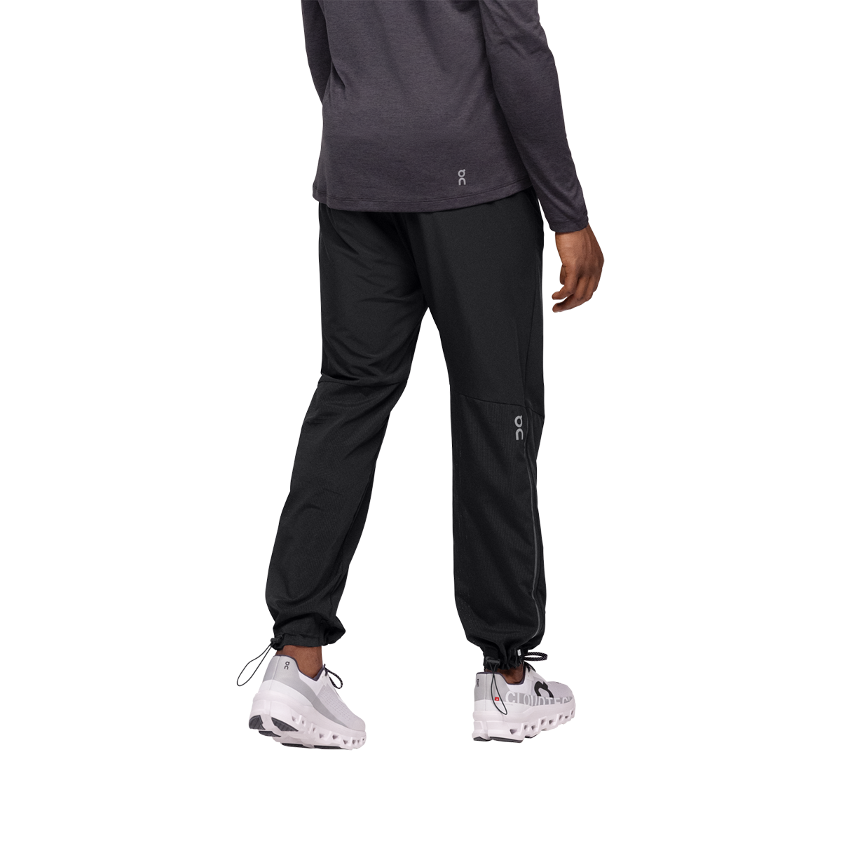 On Track Pants 2 — Black — Size Medium — Back View