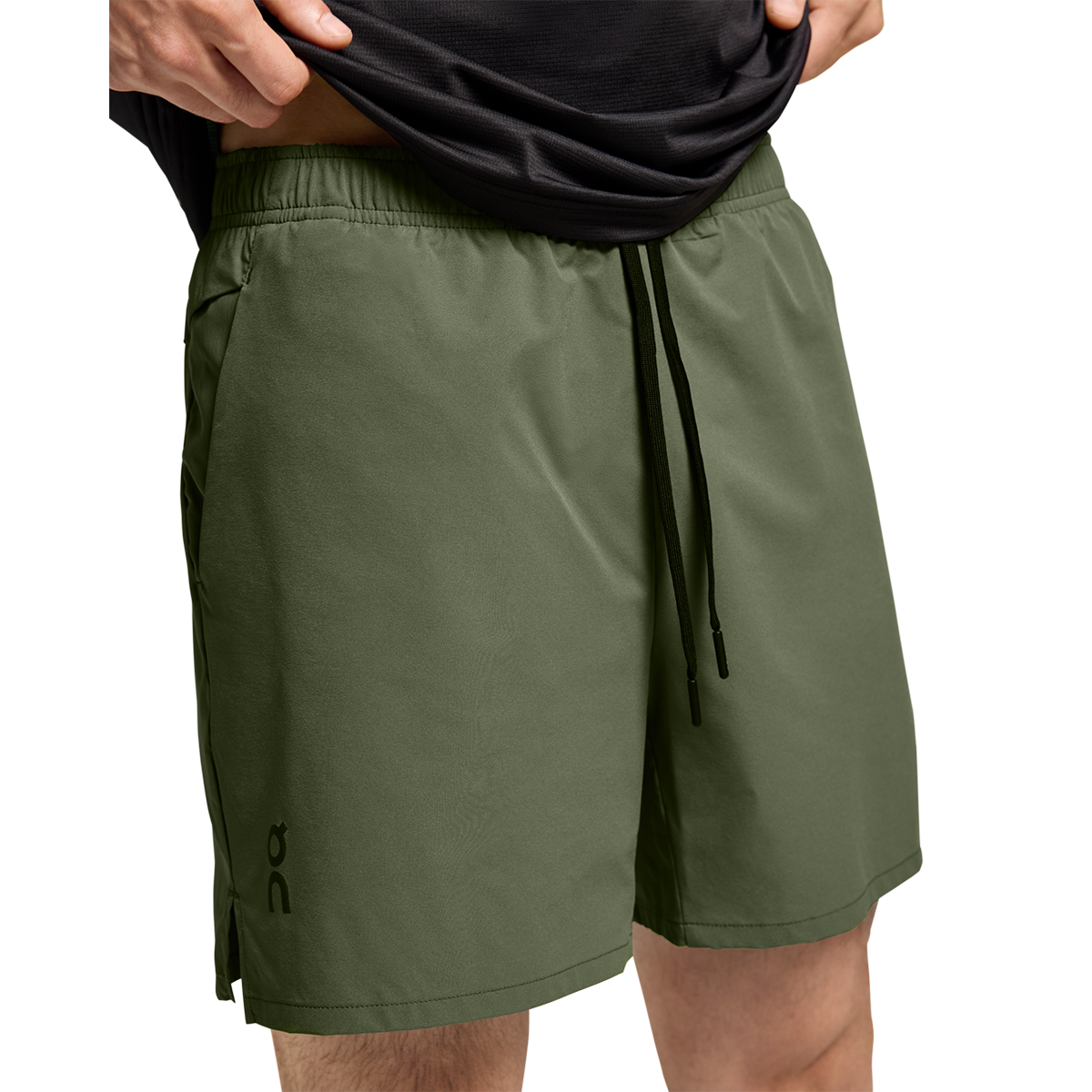 On Essential Shorts — Taiga — Size Medium — Alternate View 10