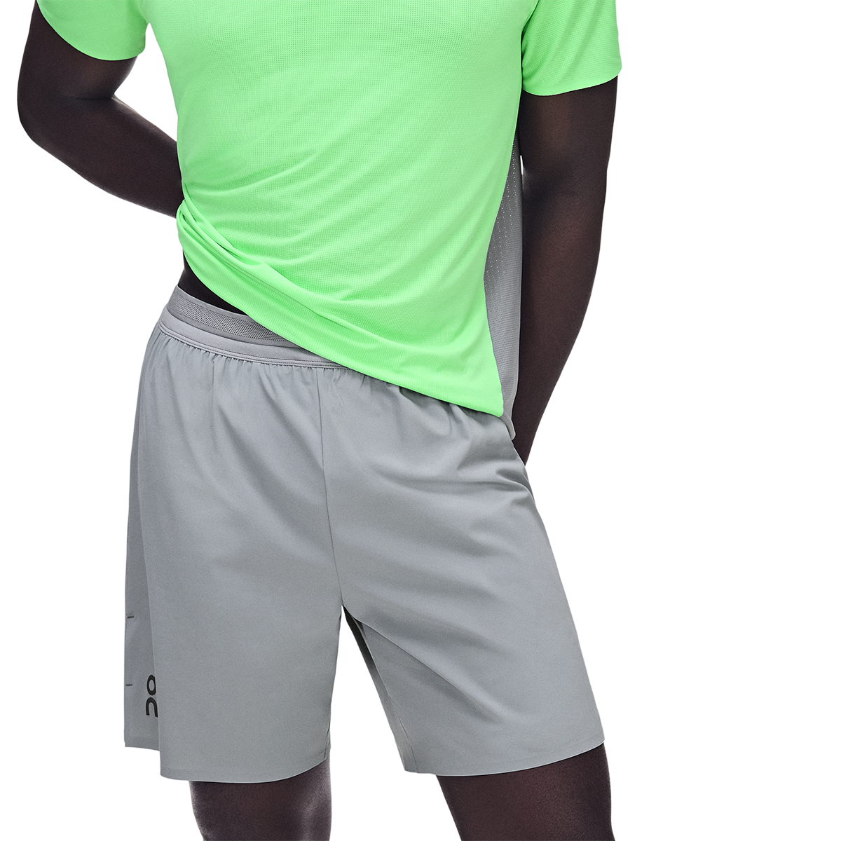 ON 7" Performance Shorts — Apollo — Size Small — Top View