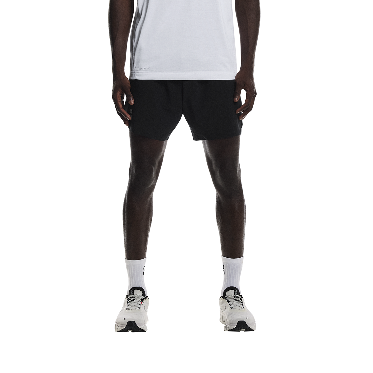 ON Train Shorts — Black — Size Large — Front View