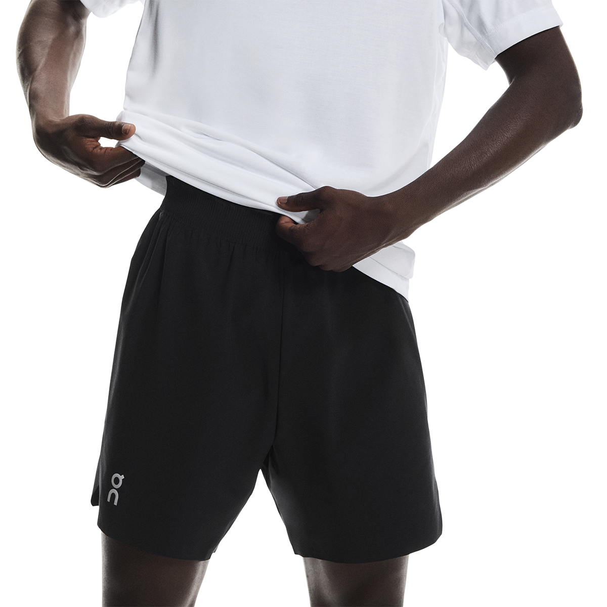 ON Train Shorts — Black — Size Large — Side View