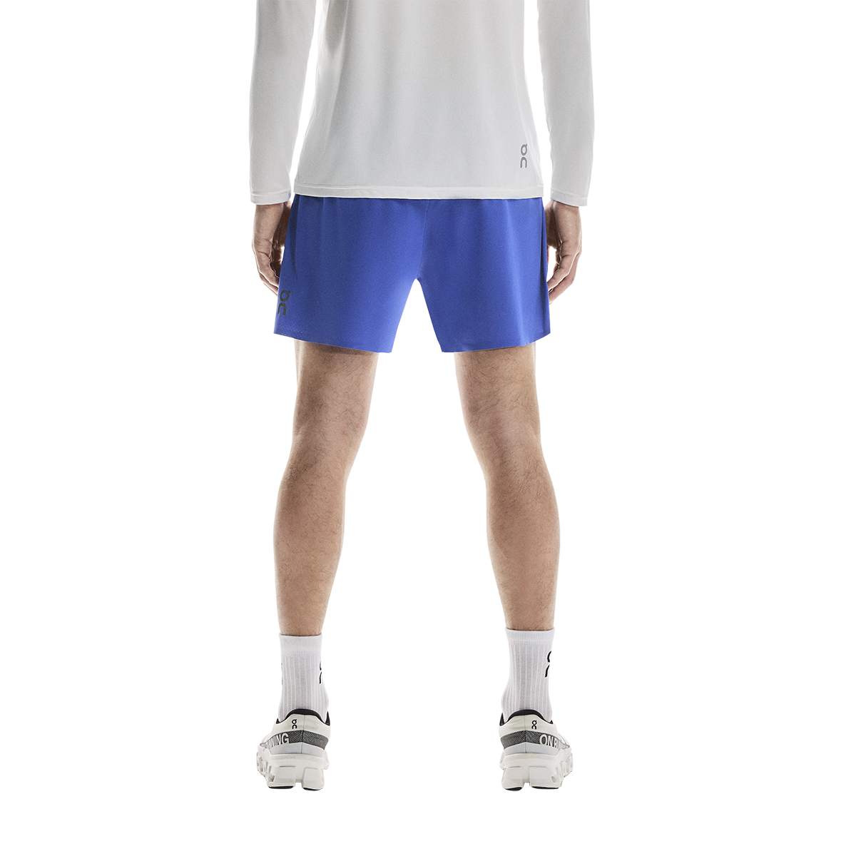 ON 5" Performance Shorts — Zaffre — Size XSmall — Back View