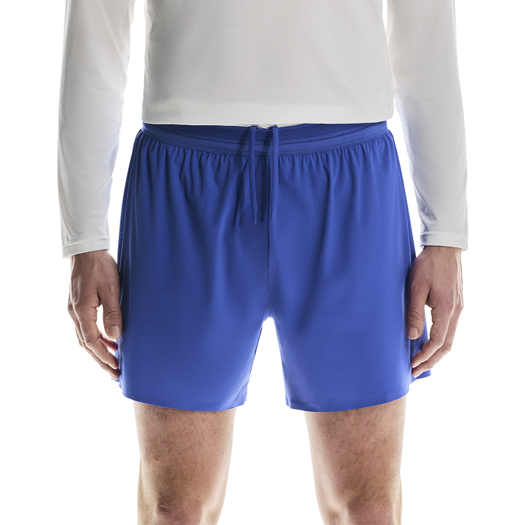 ON 5" Performance Shorts — Zaffre — Size XSmall — Top View