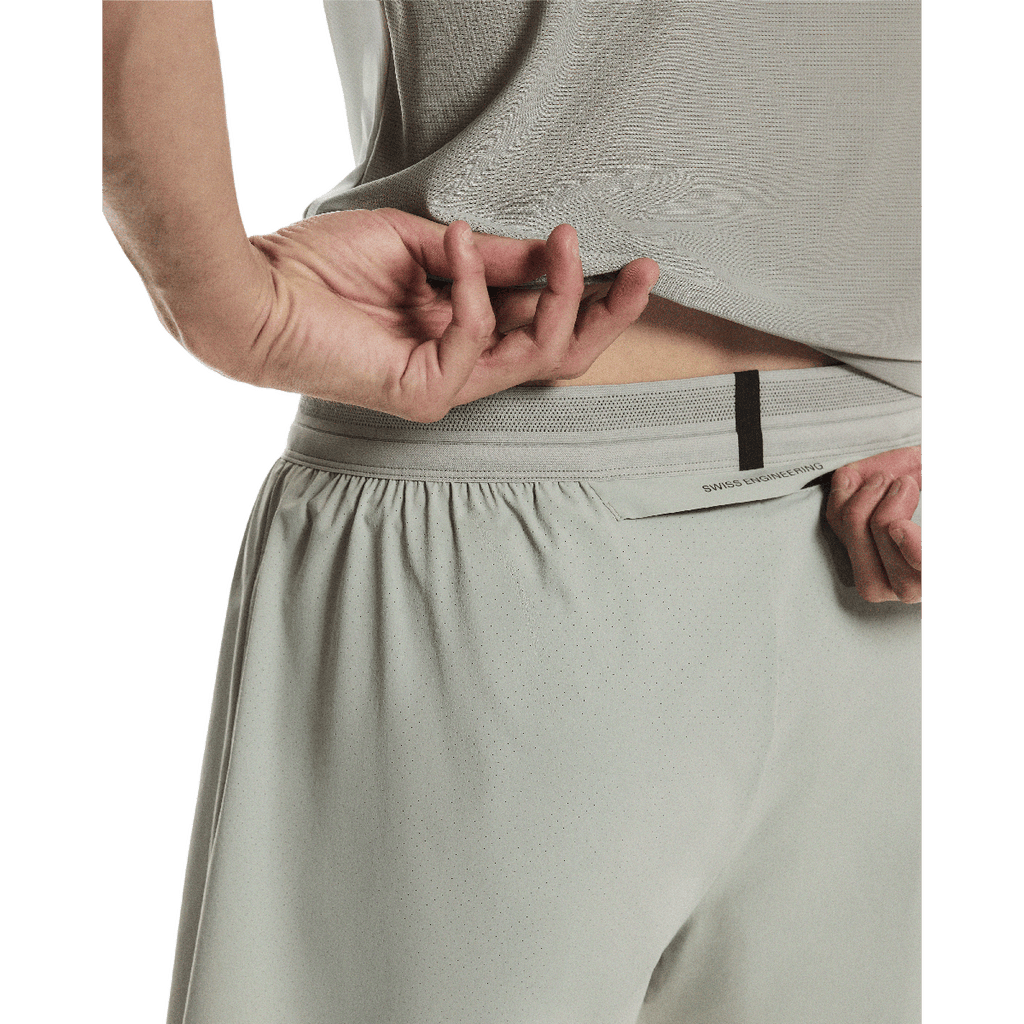 ON 5" Performance Shorts — Tin — Size XSmall — Detail View