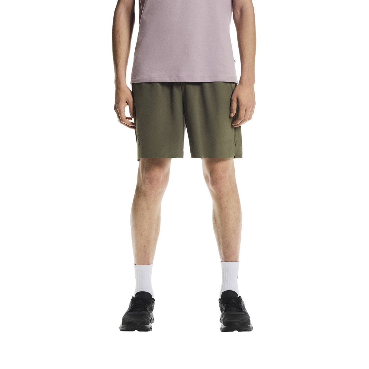 ON Focus Shorts — Pebble — Size Large — Front View