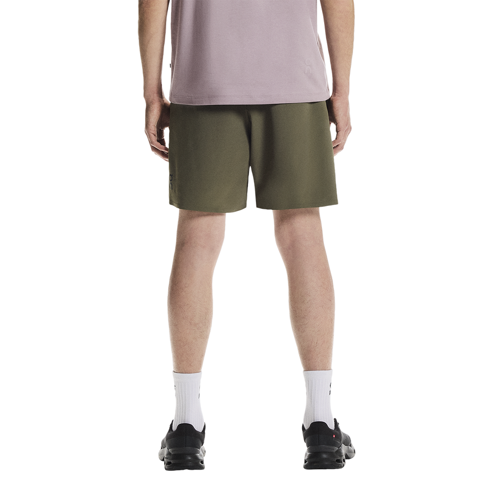 ON Focus Shorts — Pebble — Size Large — Side View
