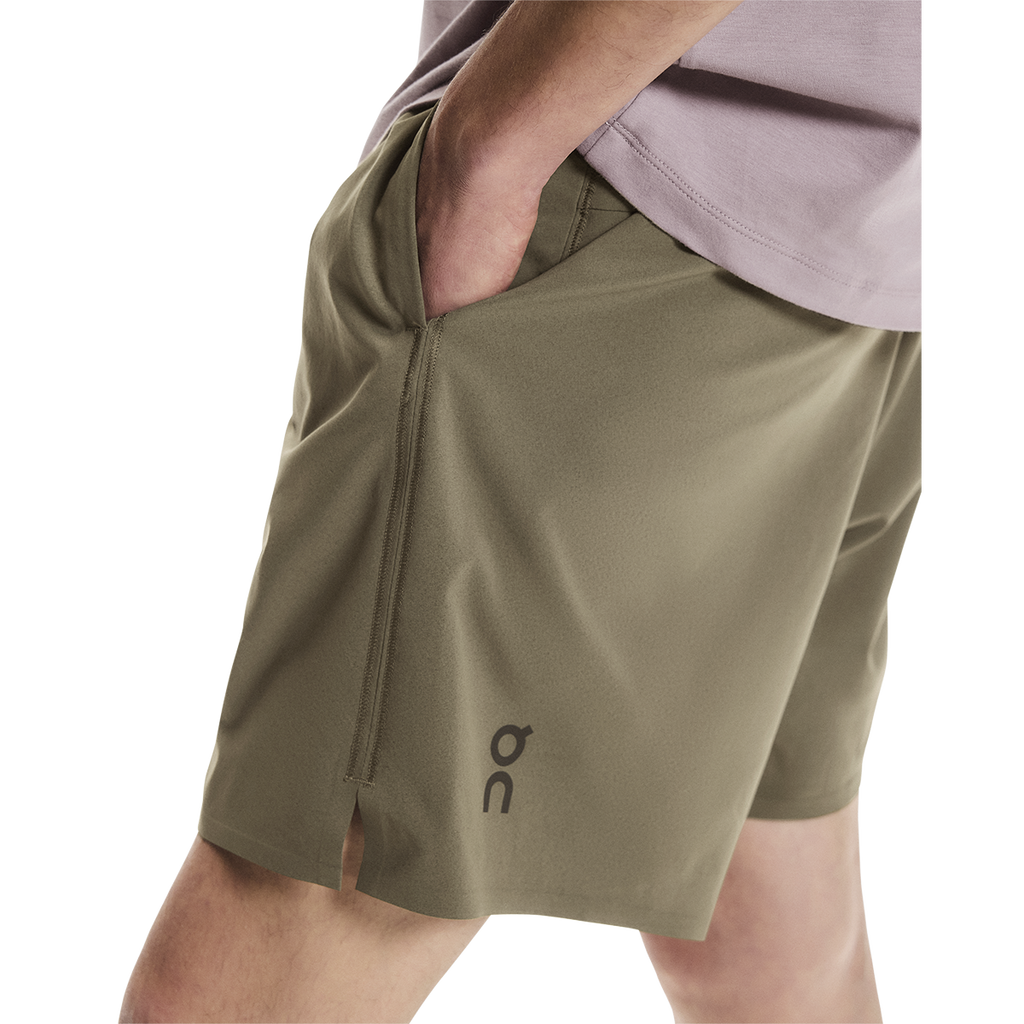 ON Focus Shorts — Pebble — Size Large — Detail View