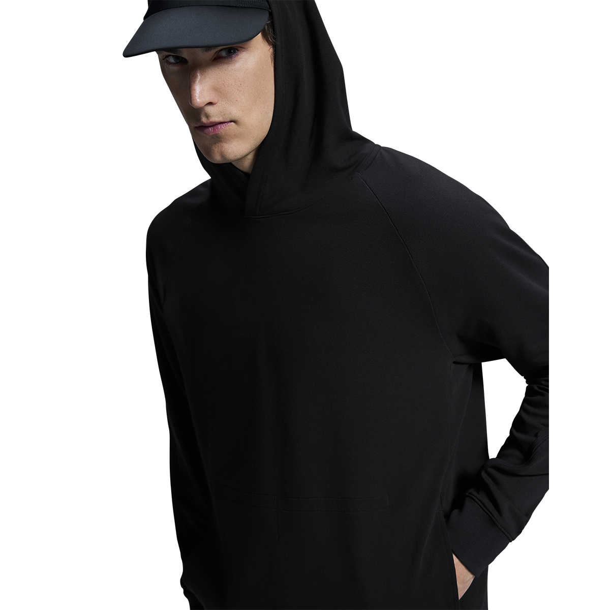 ON Studio Hoodie — Black — Size Small — Detail View