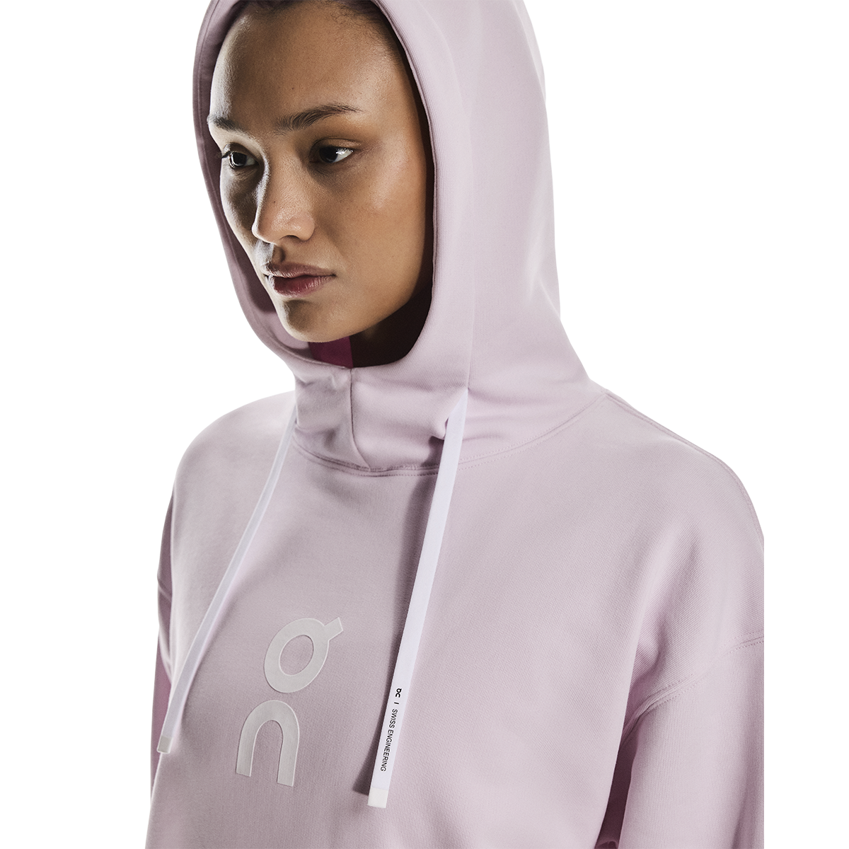 ON Club Hoodie — Orchid — Size XSmall — Top View