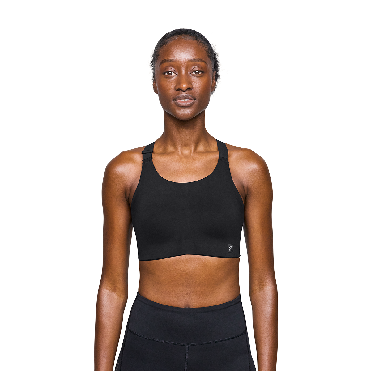 ON Endurance Bra — Black (2024) — Size Large — Front View