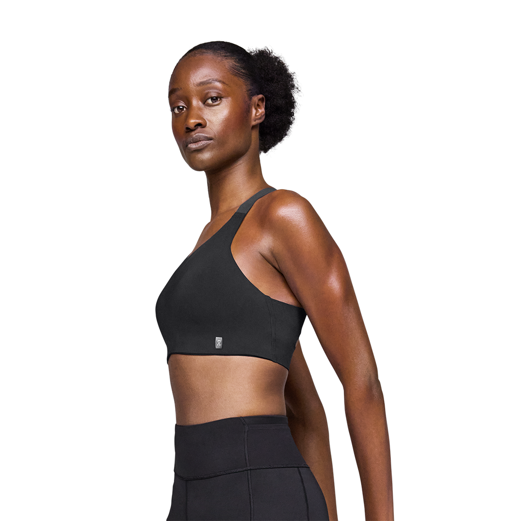 ON Endurance Bra — Black (2024) — Size Large — Side View