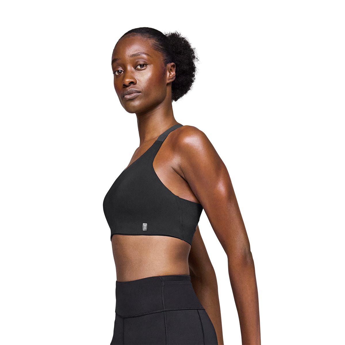 ON Endurance Bra — Black (2024) — Size Large — Side View