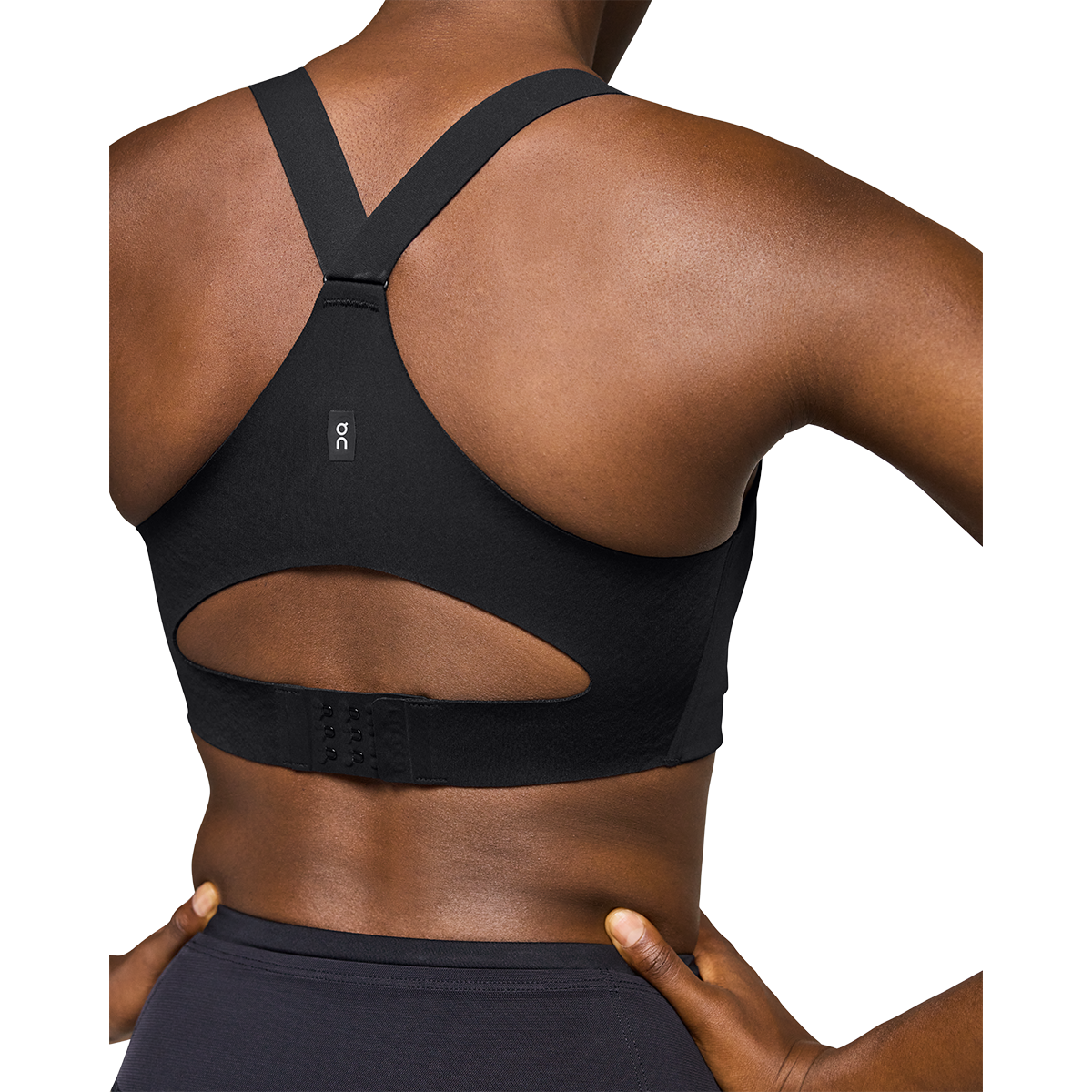 ON Endurance Bra — Black (2024) — Size Large — Back View