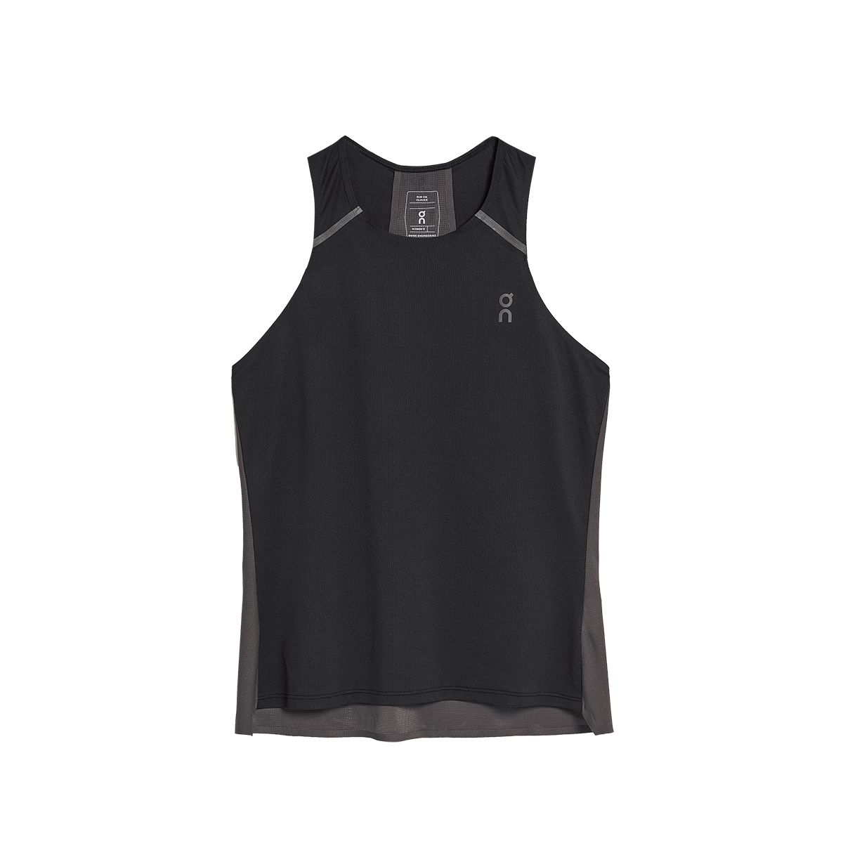 On Performance Tank Black - Eclipse — Black - Eclipse — Size Large — Side View
