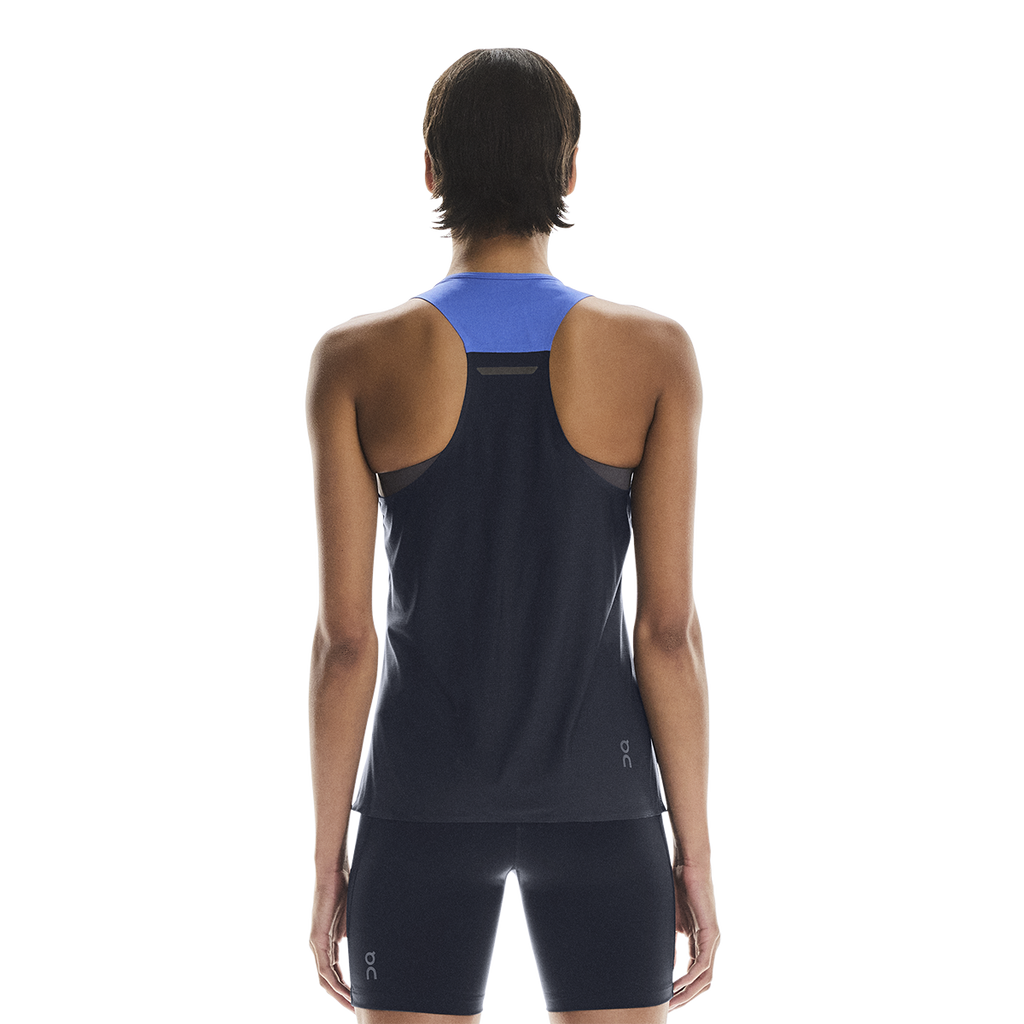ON Performance Tank — Zaffre - Navy — Size Large — Back View