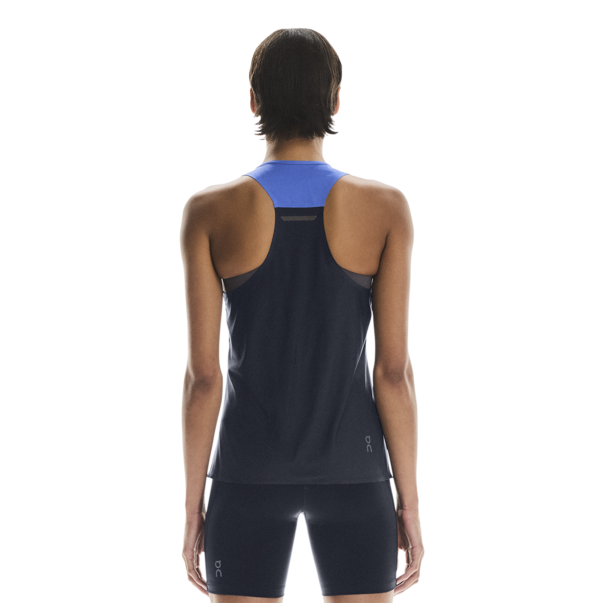 ON Performance Tank — Zaffre - Navy — Size Large — Back View