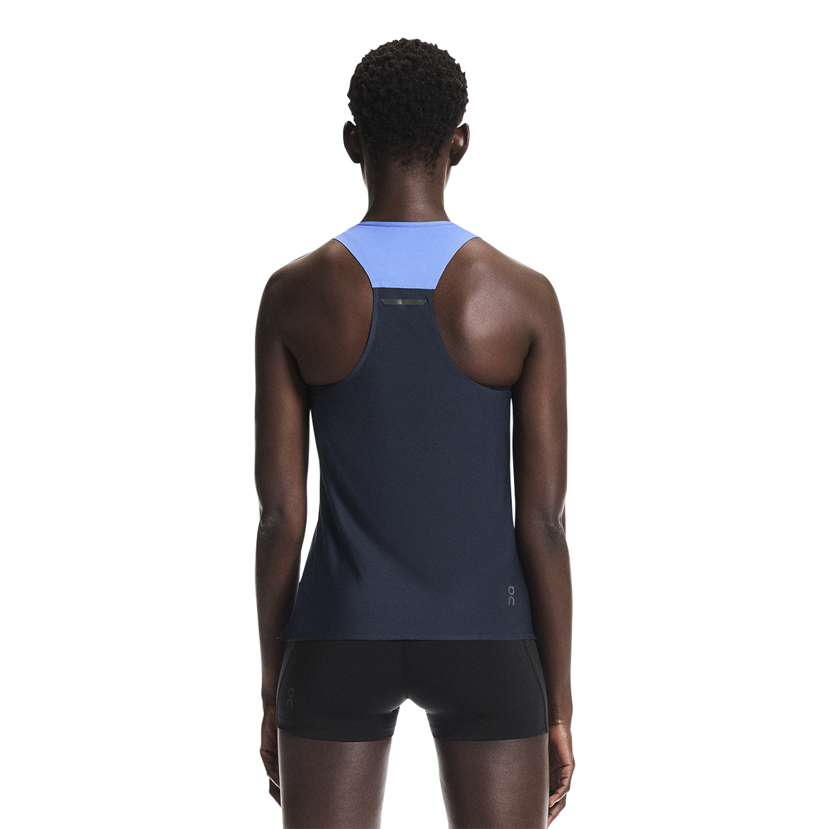 On Performance Tank — Sailor - Navy — Size XSmall — Back View