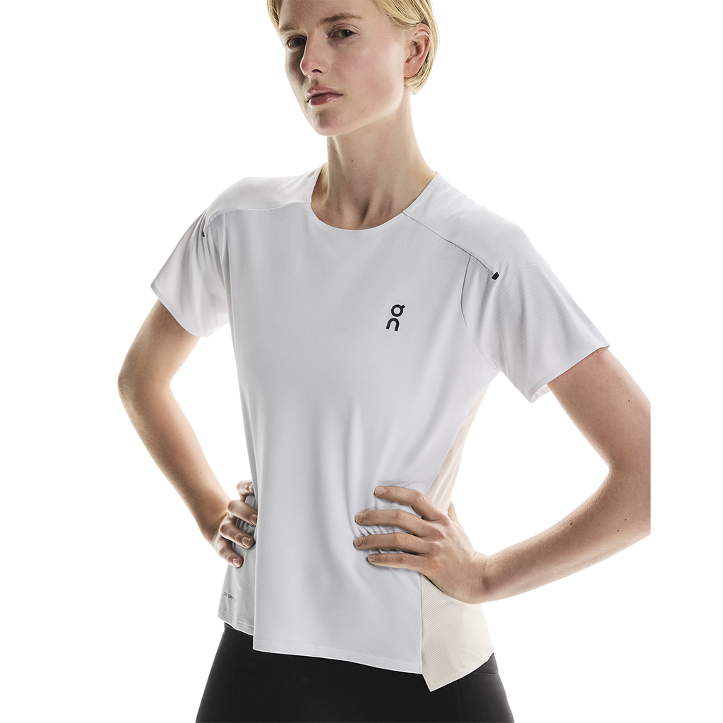 ON Performance-T — White - Silver — Size XSmall — Detail View