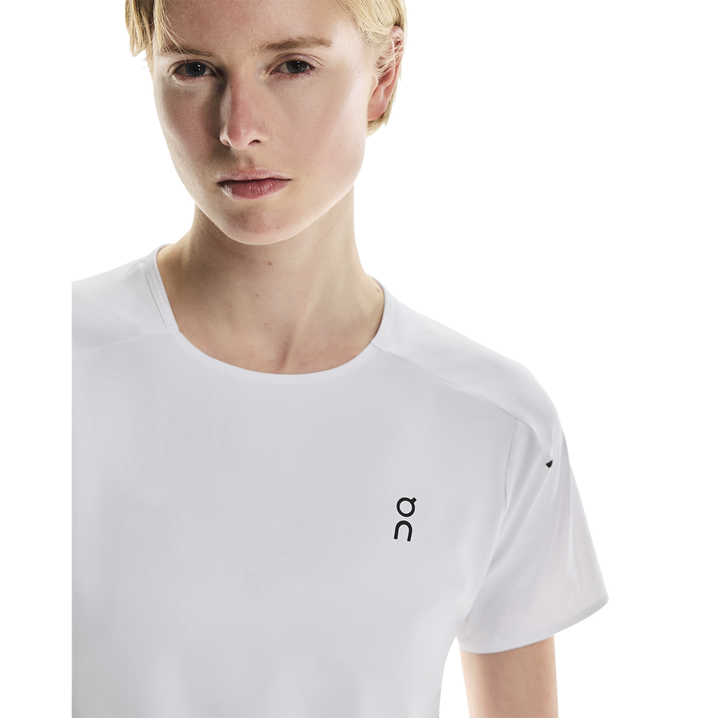 ON Performance-T — White - Silver — Size XSmall — Top View