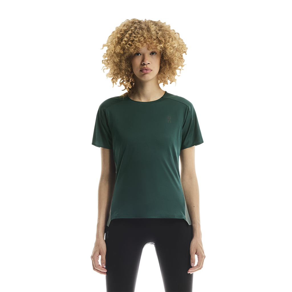 ON Performance-T — Spirulina - Olive — Size XSmall — Front View