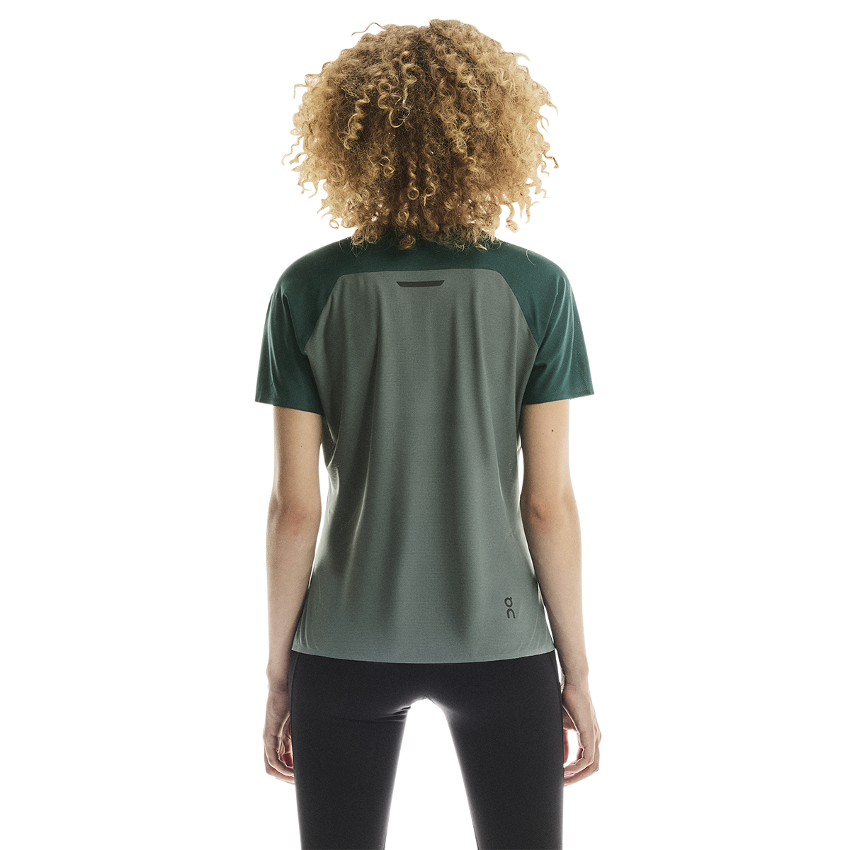 ON Performance-T — Spirulina - Olive — Size XSmall — Back View
