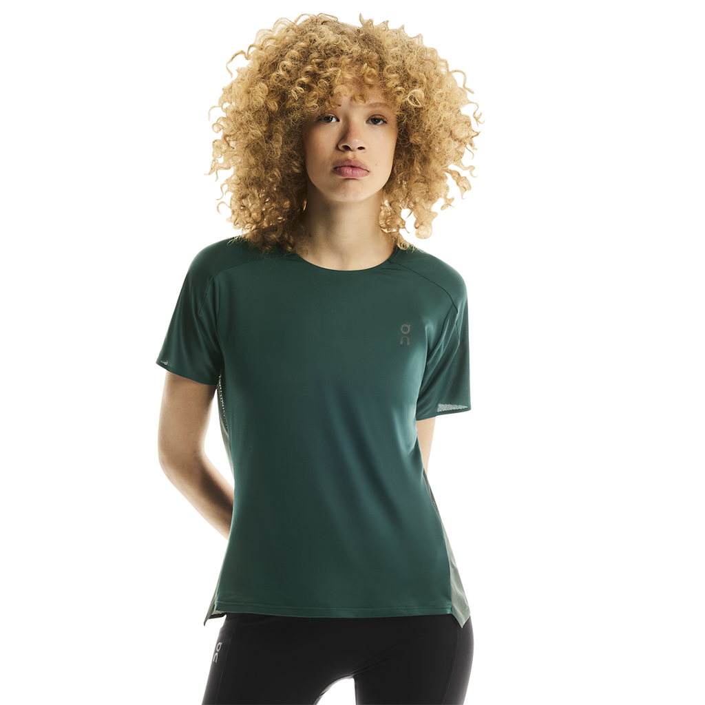 ON Performance-T — Spirulina - Olive — Size XSmall — Top View