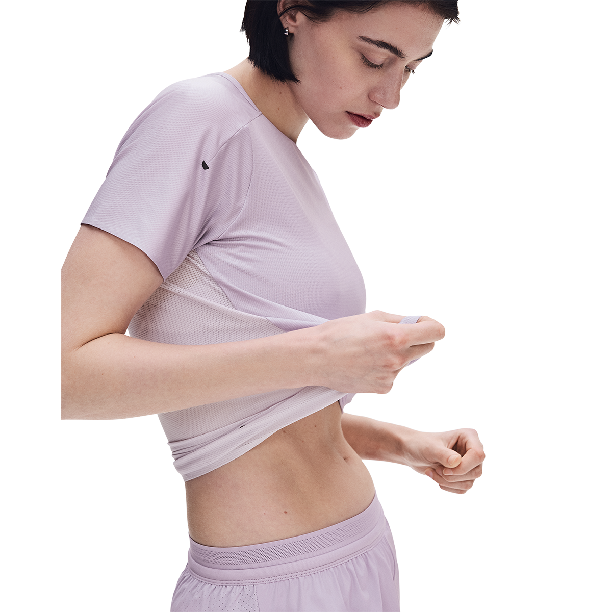 On Performance-T — Foxglove - Orchid — Size XSmall — Side View