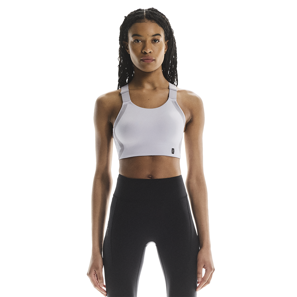 ON Performance Flex Bra — Nimbus - Lilac — Size Large — Front View
