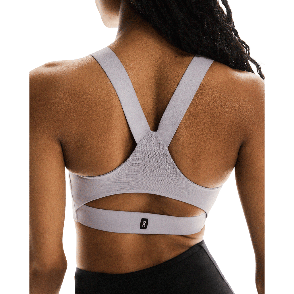 ON Performance Flex Bra — Nimbus - Lilac — Size Large — Top View