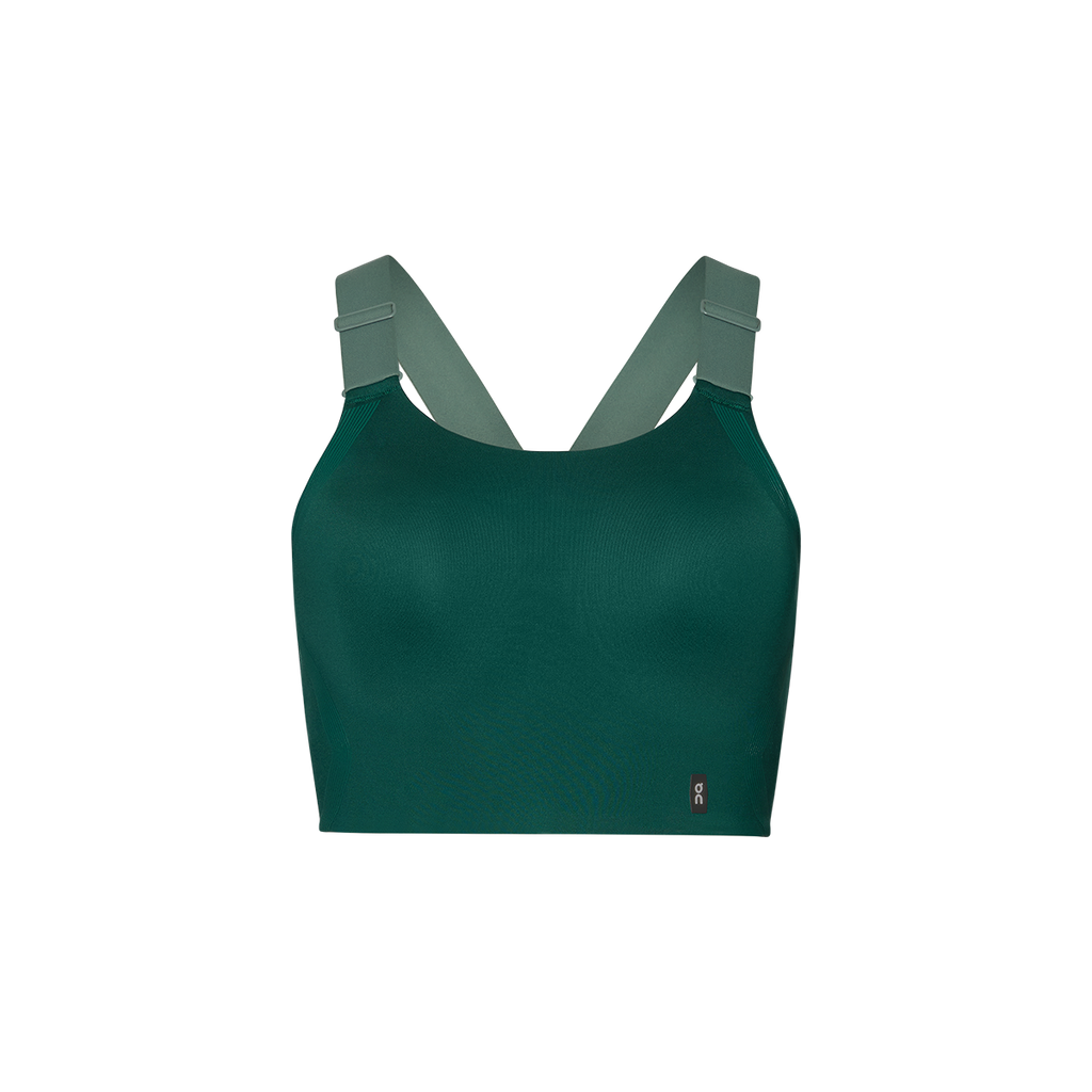 ON Performance Flex Bra — Spirulina - Olive — Size Large — Lifestyle View