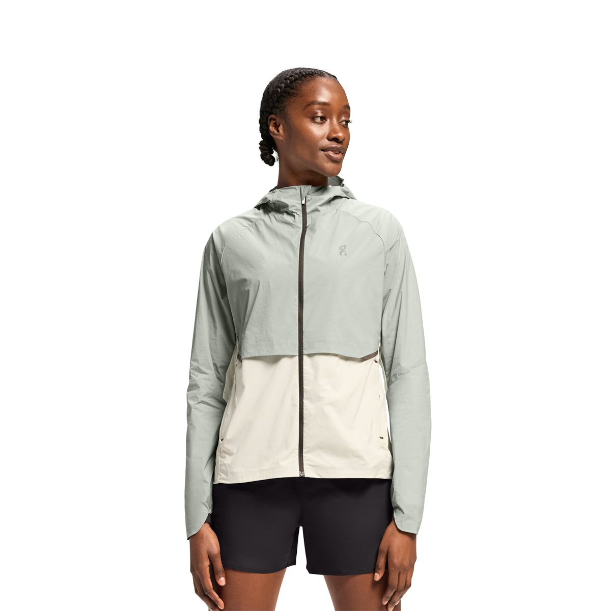 On Core Jacket — Black — Size Large — Front View