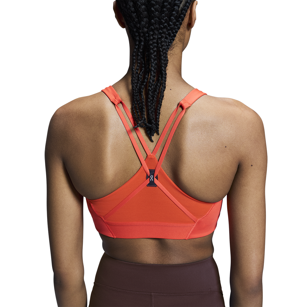 On Active Bra — Undyed - White — Size XSmall — Top View