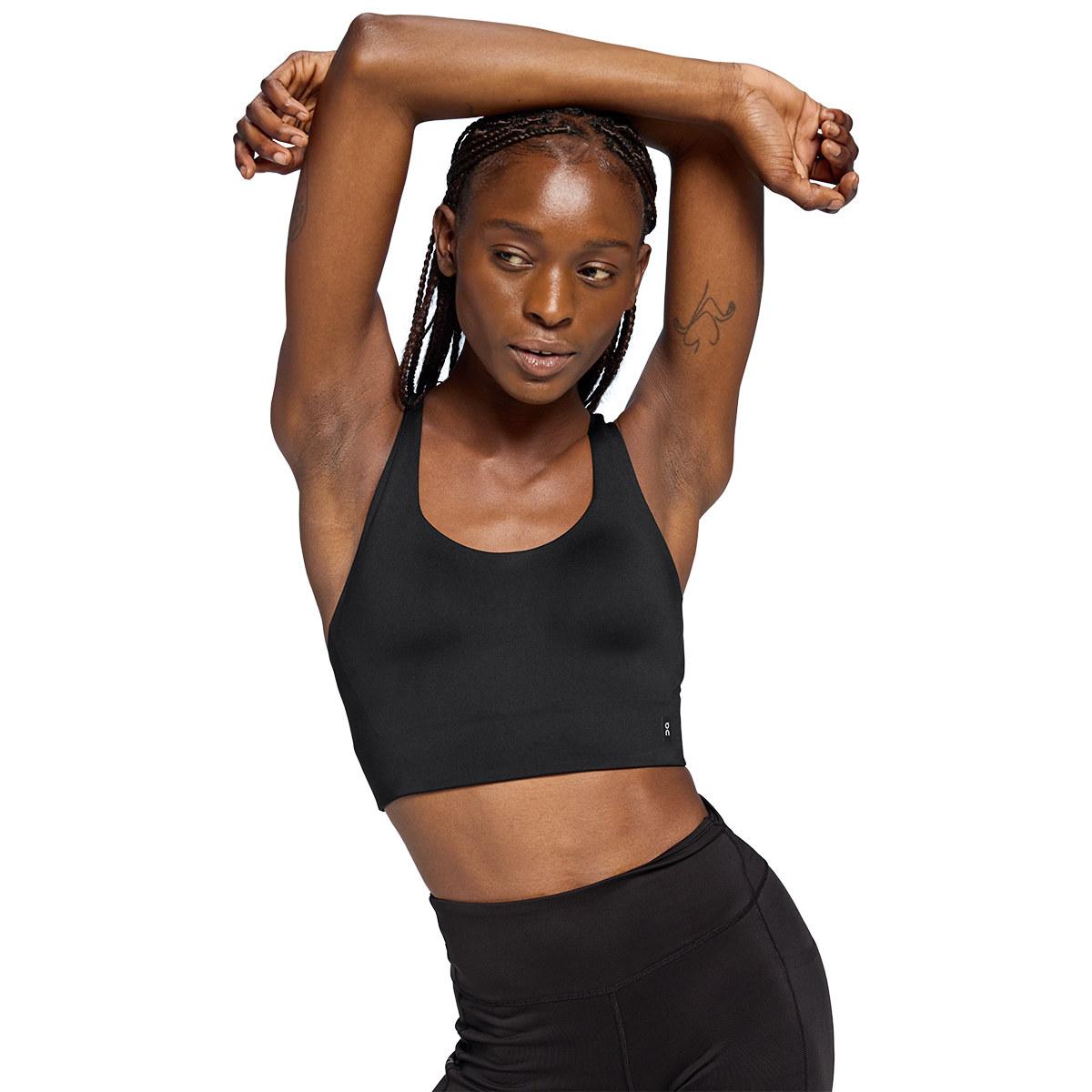 On Active Bra — Undyed - White — Size XSmall — Alternate View 8