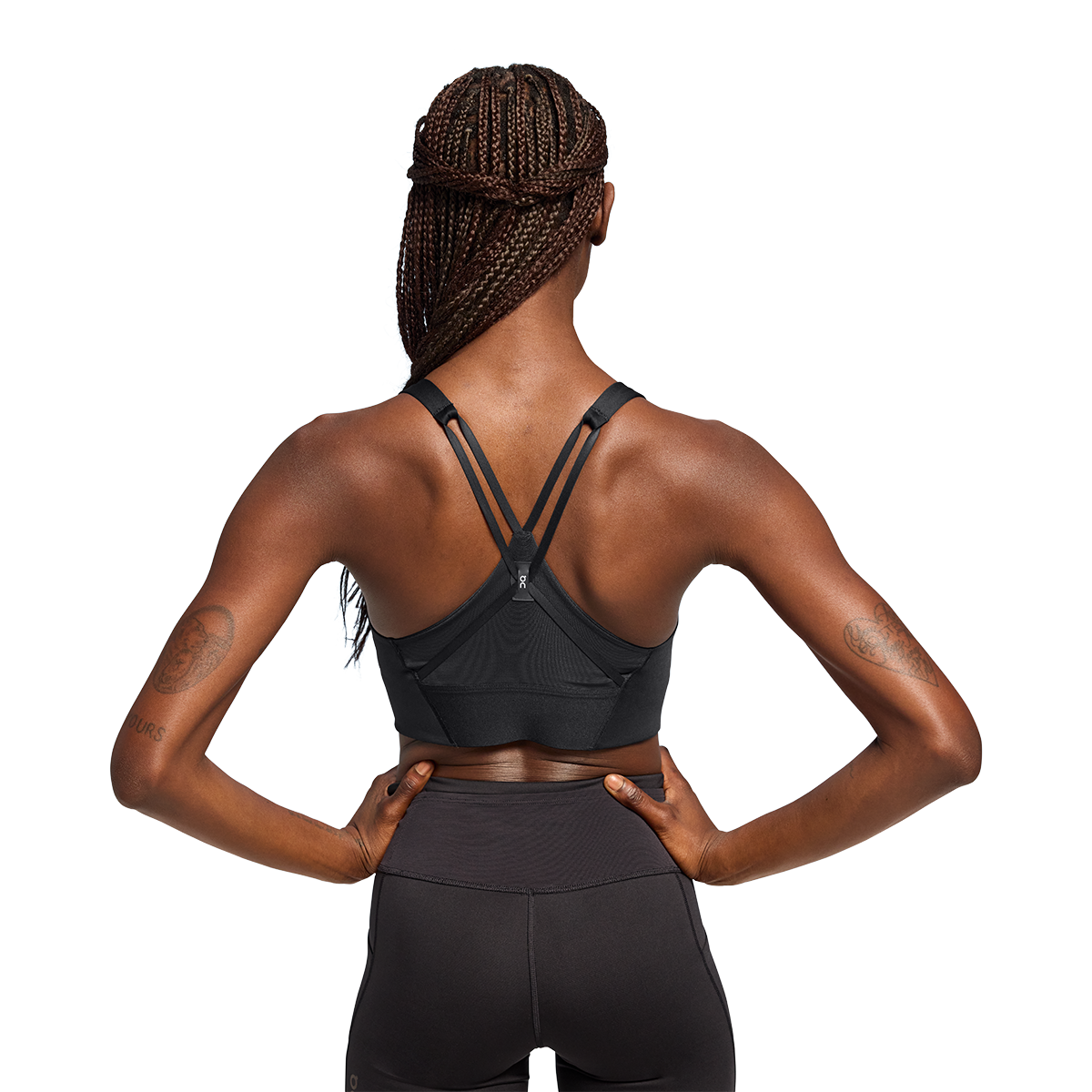 On Active Bra — Undyed - White — Size XSmall — Alternate View 9