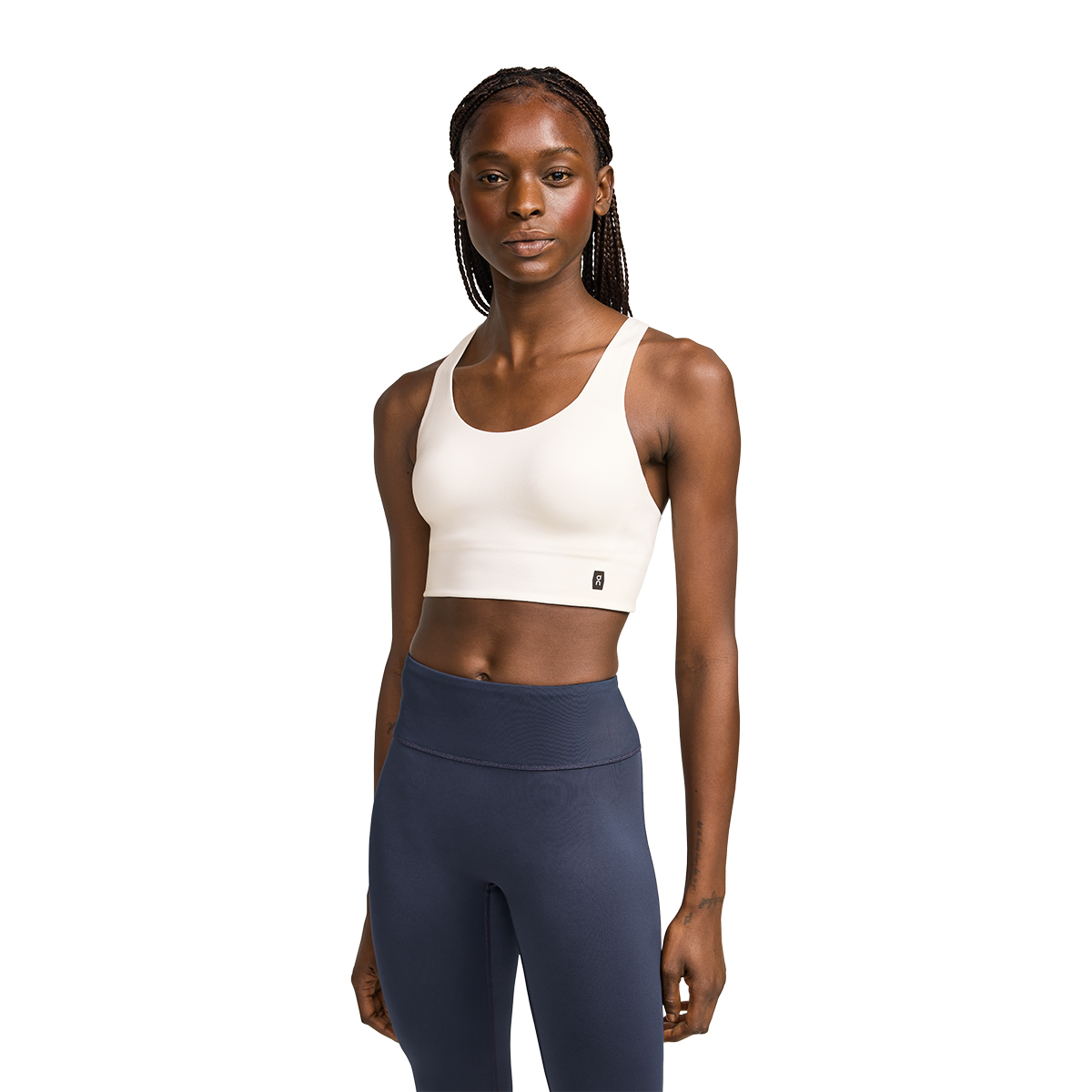 ON Active Bra Longline — Black — Size XSmall — Front View