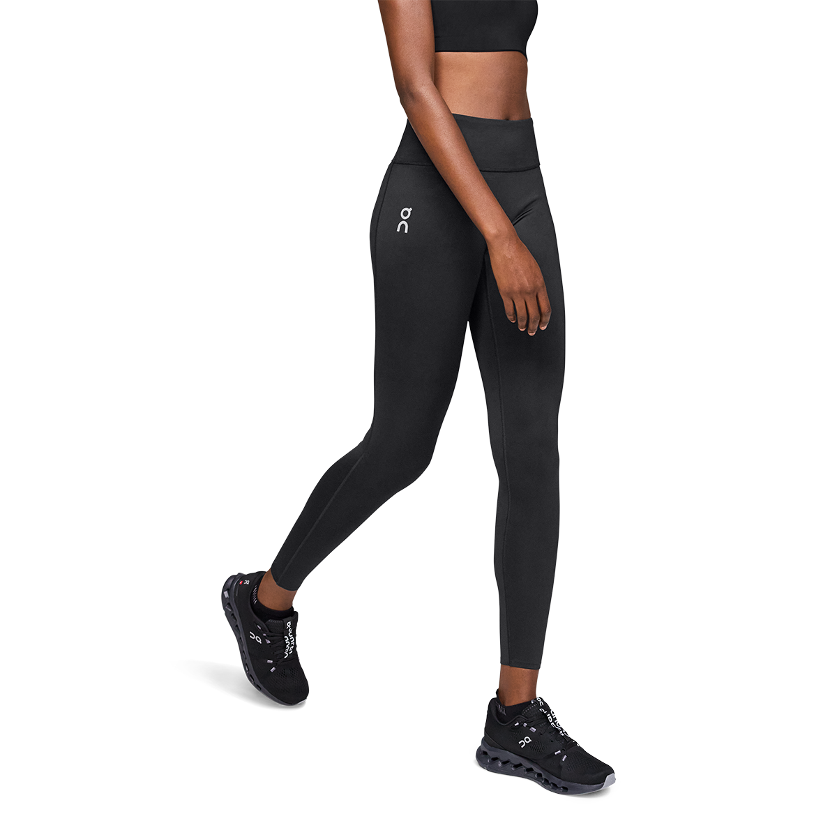 On Core Tights — Black — Size Large — Top View