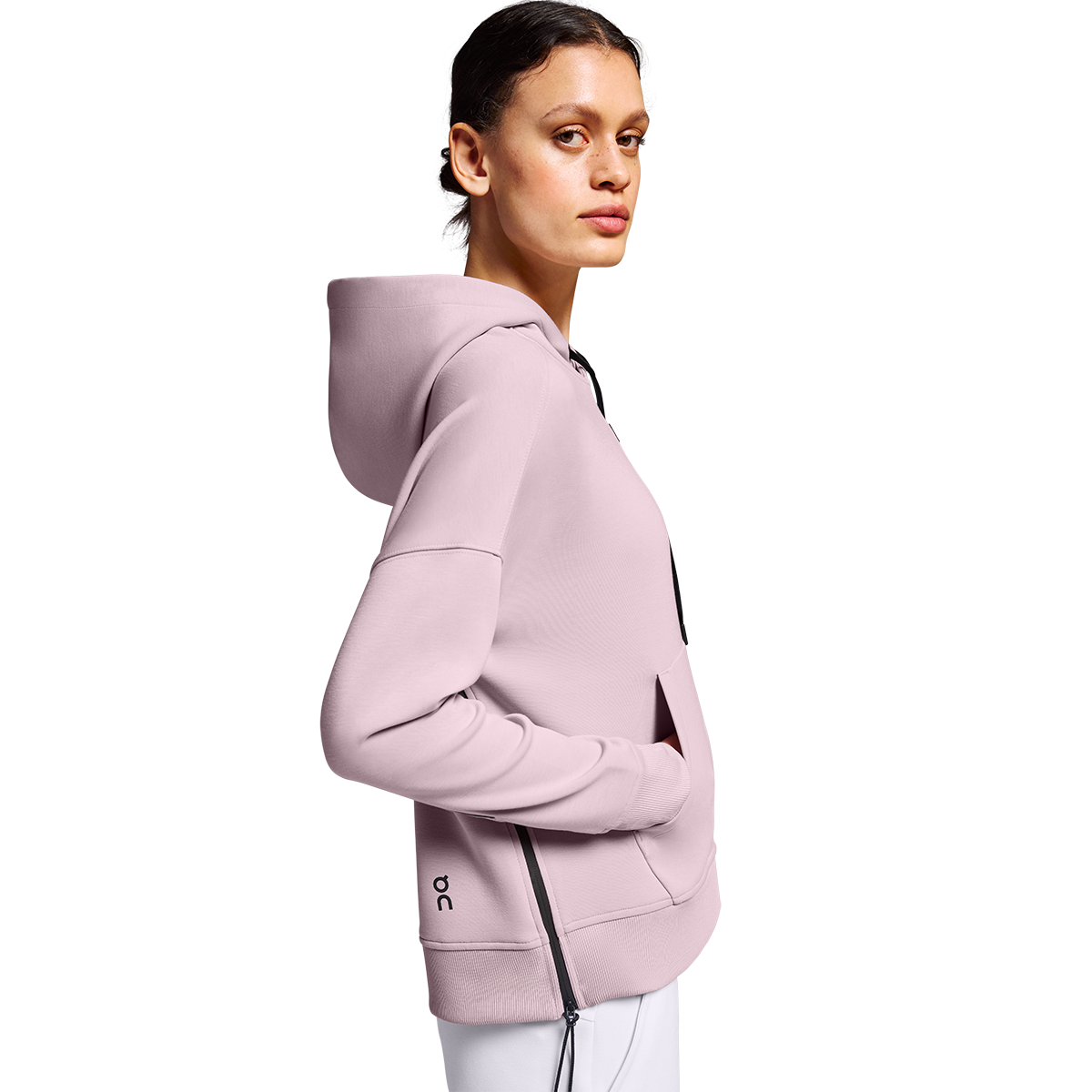 On Hoodie — Grey — Size XSmall — Top View