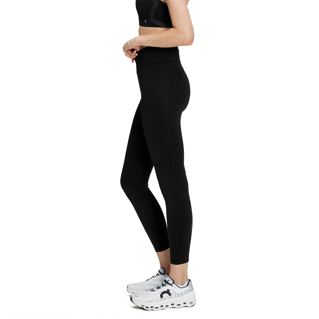 ON Performance Tights 7/8 — Black — Size Large — Side View